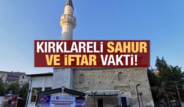 Kırklareli Sahur ve İftar Vakitleri | 13 Nisan 2021 Diyanet Kırklareli İmsakiye - DİNİ BİLGİLER ...