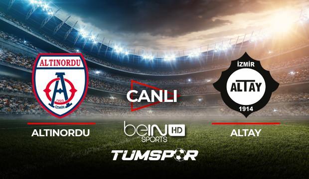 Altınordu Altay maçı canlı izle! BeIN Sports Altınordu ...