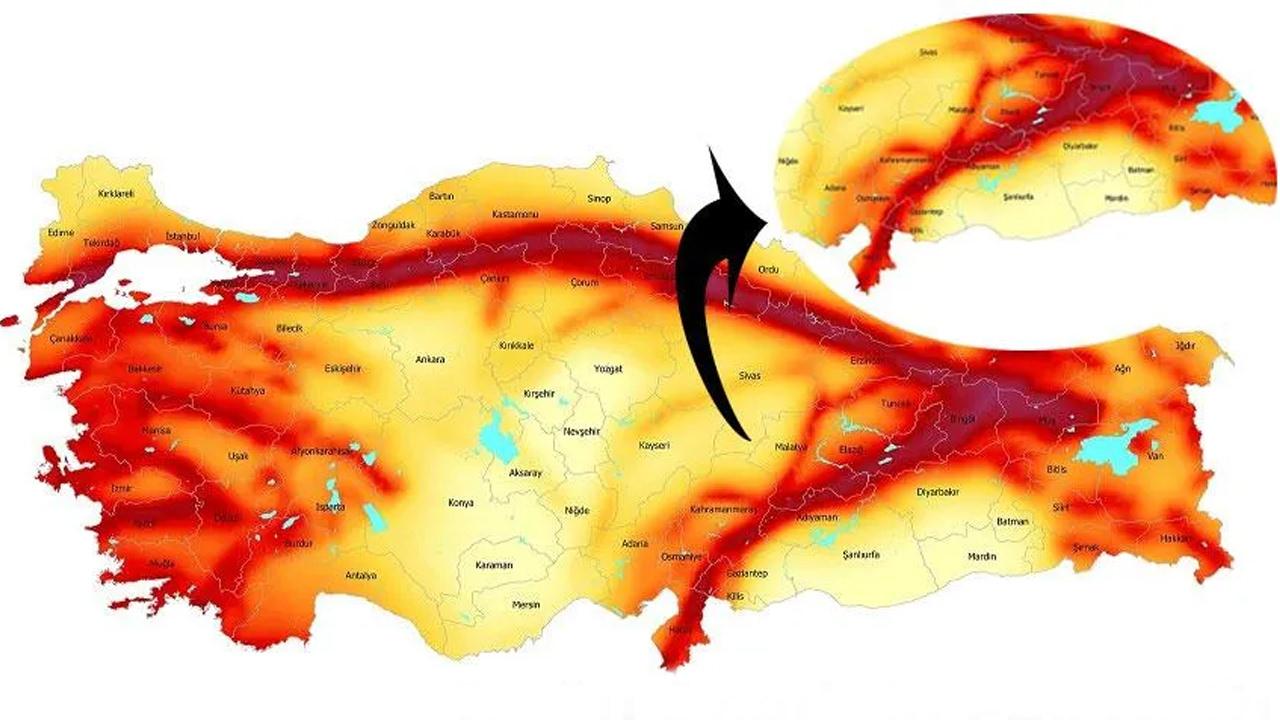Doğu Anadolu fay hattı nereden geçiyor? Doğu Anadolu fay hattı illeri