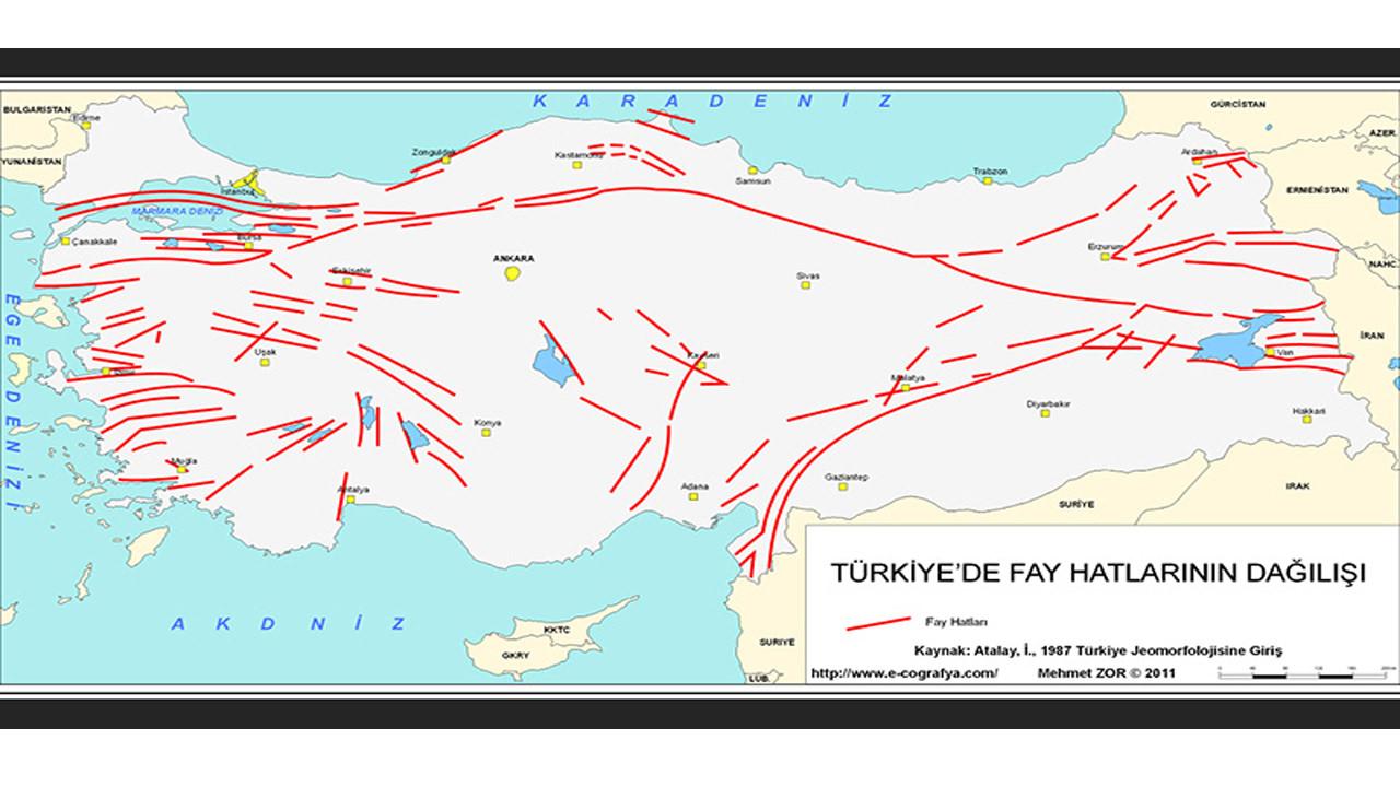 Doğu Anadolu fay hattında olan depremler! Doğu Anadolu fay hattı