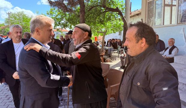 Balıkesir haberleri Milletvekili Canbeyden 6 mahalleye ziyaret