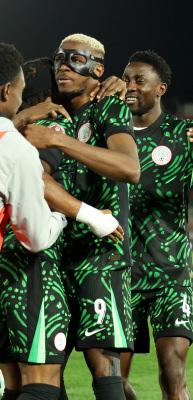 Osimhen şov yaptı! Nijerya 4 golle &ccedil;eyrek finalde