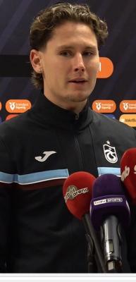 Trabzonspor'un yeni transferi ilk ma&ccedil;ında &ouml;z eleştiri yaptı: 'Benim hatam'