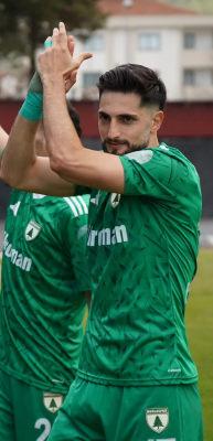 Son 4 ma&ccedil;ta 6 gol 1 asist yaptı! Takımı, 1. Lig'in kapısına dayandı