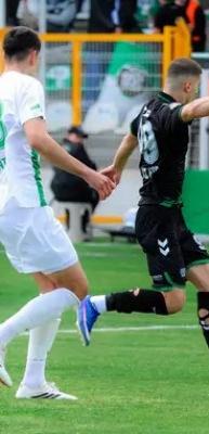 Sakaryaspor'un 4 ma&ccedil;lık serisini Serikspor bitirdi