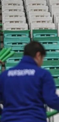 Her şey şampiyonluk ma&ccedil;ı i&ccedil;in! 40 bin kartonluk koreografi