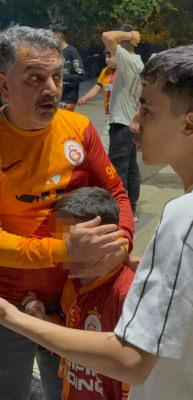 Şampiyonluk kutlaması kabusa d&ouml;nd&uuml;! 7 yaşındaki &ccedil;ocuğun y&uuml;z&uuml;ne alkol şişesi fırlattılar