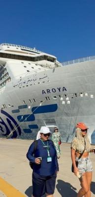 Dev kruvaziyer gemisi yeniden Bodrum&rsquo;a geldi