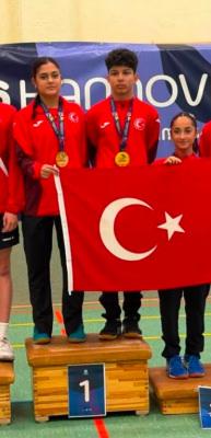 Gaziantep B&uuml;y&uuml;kşehir Belediyesi'nin sporcuları D&uuml;nya arenasında ses getirdi!