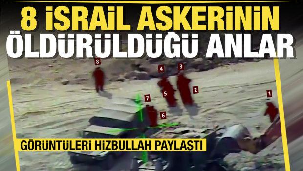 Hizbullah İsrail askerlerini vurduğu anları paylaştı