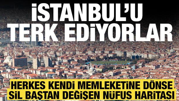 İstanbul'u terk ediyorlar! Herkes kendi memleketinde olsa nüfus sil baştan değişirdi.... 