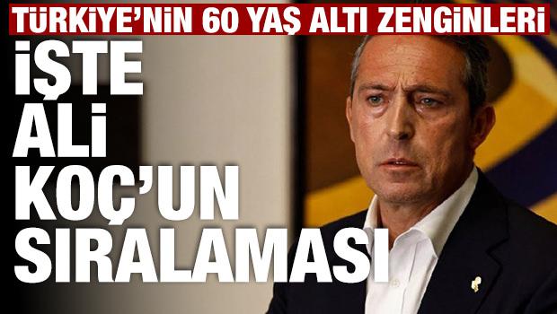 60 yaş altı zenginler listesinde Ali Koç'un sıralaması belli oldu 