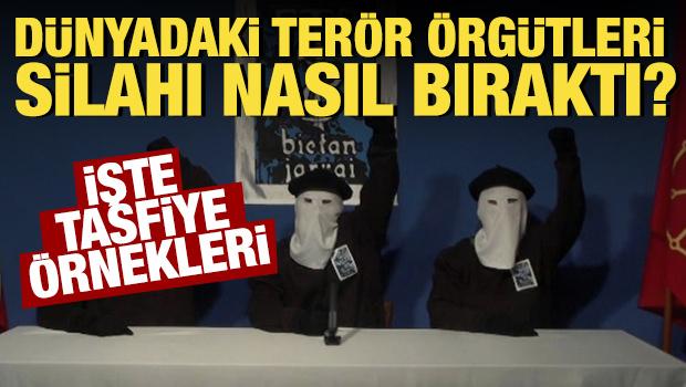 PKK'nın feshi ardından dünyada terör tasfiye örnekleri dikkat çekti!
