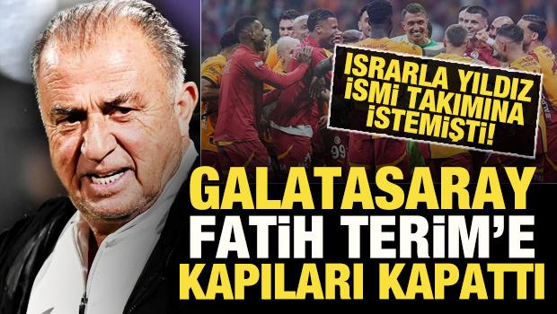 Galatasaray, Fatih Terim'in istediği yıldız için kapıları kapattı