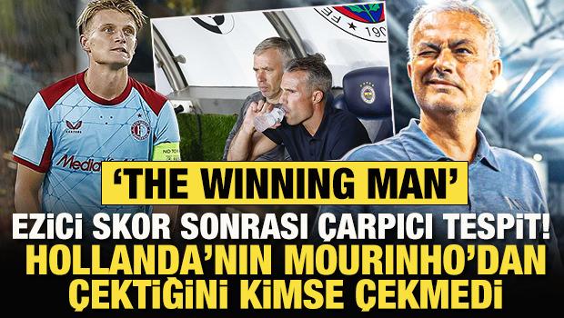 Ezici skor sonrası çarpıcı tespit! Hollanda'nın Mourinho'dan çektiğini kimse çekmedi 