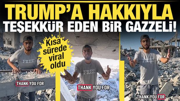 Gazzeli Mervan'dan Trump'a ateşkes teşekkürü