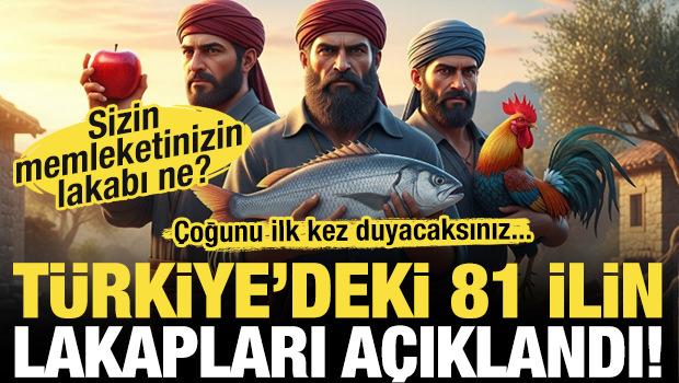 Türkiye'deki 81 ilin lakapları açıklandı! Memleketinizin lakabı ne?