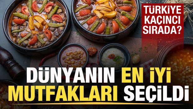 Dünyanın en iyi 100 mutfağı belli oldu! Türkiye kaçıncı sırada?