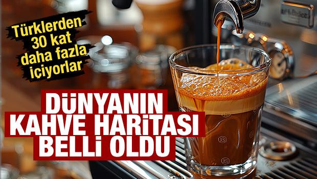 Kahvede rekor kırıyorlar: Türkiye’nin 30 katı tüketim