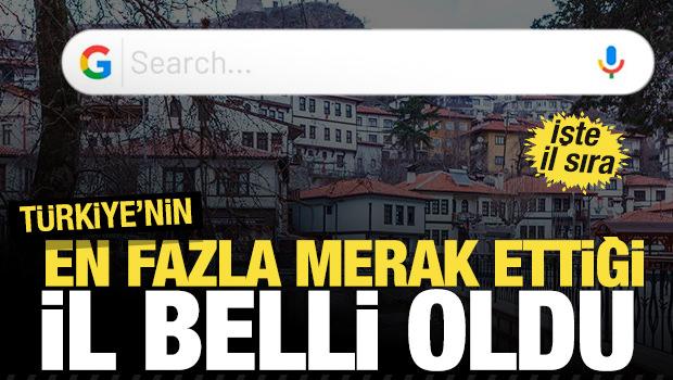 Türkiye en çok bunları merak etti! İşte en çok aranan iller...