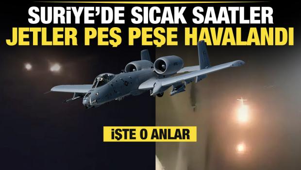 2 ABD askerinin öldürülmesinin ardından Suriye'de sıcak saatler! Uçaklar peş peşe havalandı