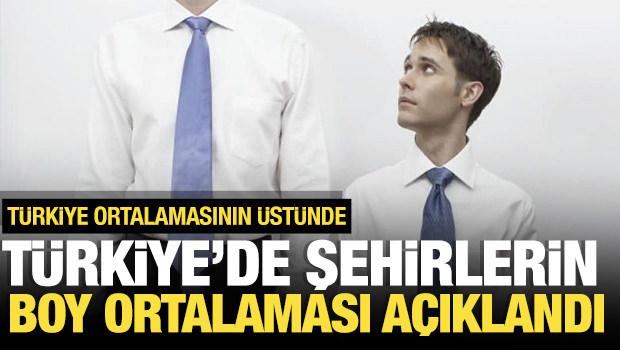En uzun boylu insanların olduğu il açıklandı! Türkiye ortalamasının üstünde