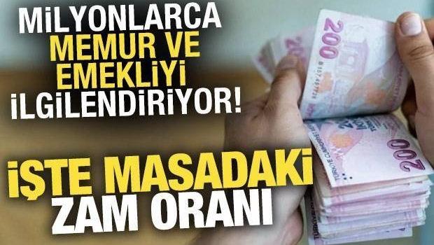Emekli ve memur zammı ne kadar olacak? 2026 için oranlar netleşti