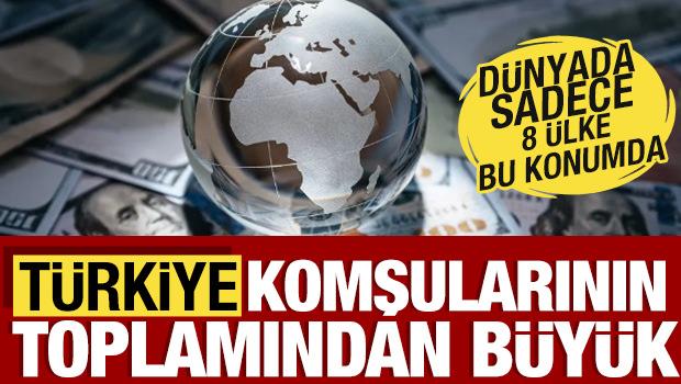 Komşularının &uuml;lkesinden daha b&uuml;y&uuml;k ekonomiye sahip &uuml;lkeler belli oldu 