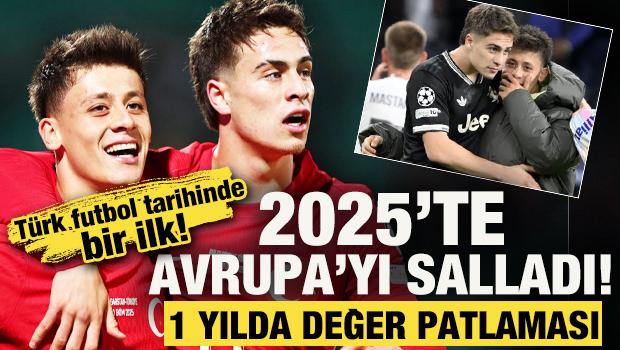 Arda G&uuml;ler tarihe ge&ccedil;ti! 2025 yılında Avrupa'yı resmen salladı: 1 yılda değer patlaması