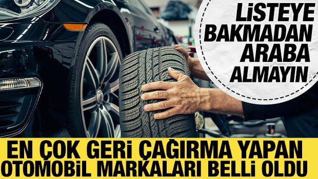 Bu listeye bakmadan araba alan bin pişman oluyor! 