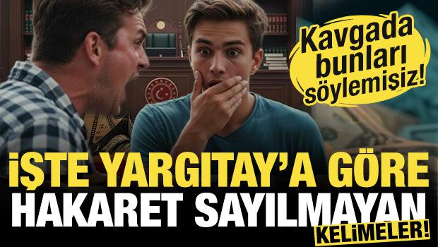 S&ouml;ylerken iki kez d&uuml;ş&uuml;n&uuml;n! İşte Yargıtay'a g&ouml;re hakaret sayılmayan kelimeler!