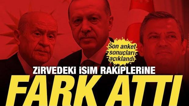 En beğenilen siyaset&ccedil;i belli oldu! Ankette dikkat &ccedil;eken fark... 