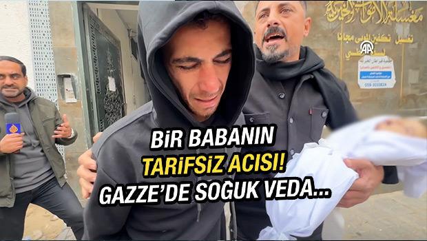 Gazze'de 2 aylık bebek soğuktan donarak can verdi! Acılı babanın y&uuml;reğine kor ateş d&uuml;şt&uuml;...