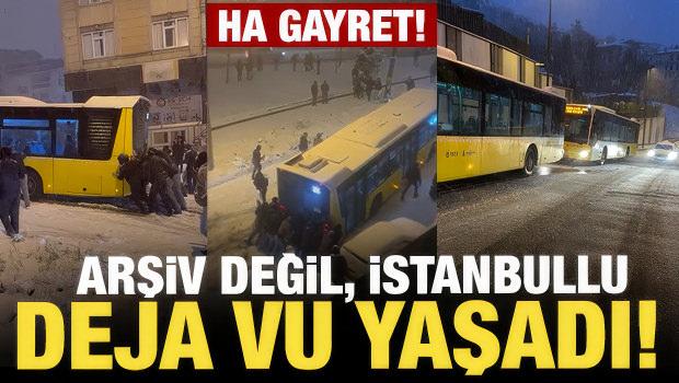 İstanbullunun İETT &ccedil;ilesi devam ediyor