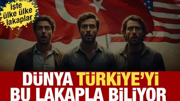Tek tek a&ccedil;ıklandı! D&uuml;nya T&uuml;rkiye' yi bu lakapla biliyor... 