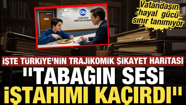 Vatandaşın hayal g&uuml;c&uuml; sınır tanımıyor: İşte T&uuml;rkiye'nin trajikomik şikayet haritası
