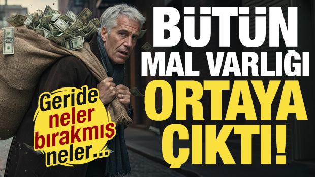Epstein'in b&uuml;t&uuml;n mal varlığı ortaya &ccedil;ıktı! Geride neler bırakmış neler...