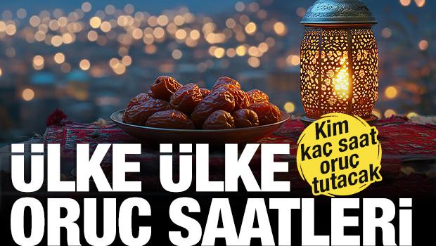 &Uuml;lkere g&ouml;re oru&ccedil; saatleri! İşte en uzun s&uuml;re oru&ccedil; tutan &uuml;lke