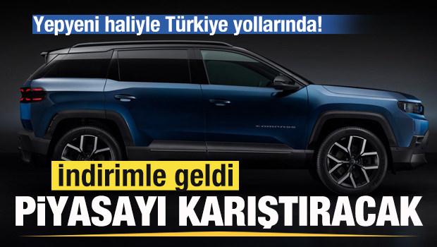 Yeni Jeep Compass T&uuml;rkiye'de! Fiyatı a&ccedil;ıklandı! İndirimle geldi, piyasayı karıştıracak