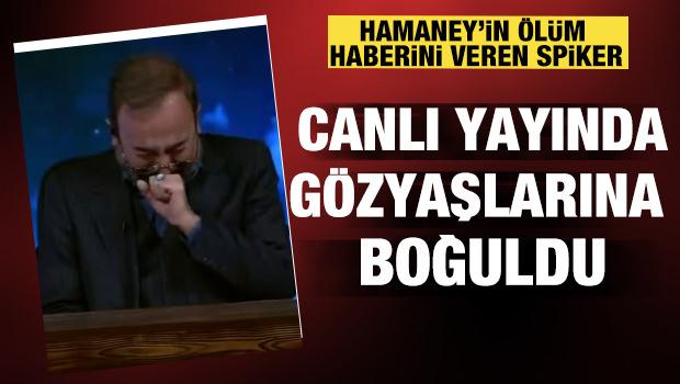  İran Dini Lideri  Hamaney &ouml;ld&uuml;r&uuml;ld&uuml;!Spiker canlı yayında g&ouml;zyaşlarını tutamadı