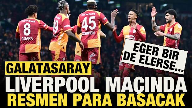 Galatasaray bu akşam para basacak! Eğer Liverpool'u elerse milyonlarca euro daha gelecek