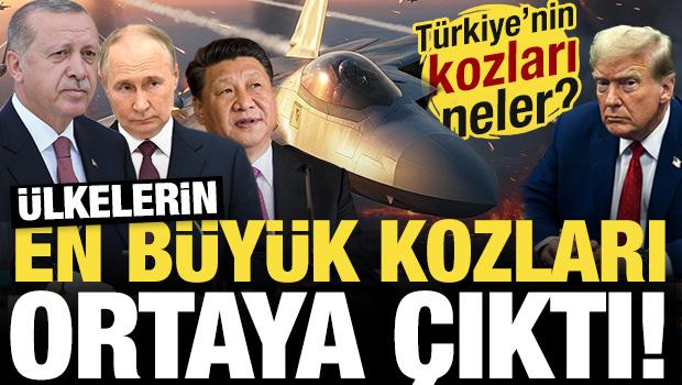 &Uuml;&ccedil;&uuml;nc&uuml; D&uuml;nya Savaşı ihtimali arttı! işte &uuml;lkelerin en b&uuml;y&uuml;k kozları! T&uuml;rkiye'nin kozu ne?