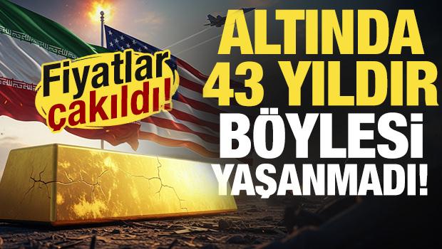 43 yılın en b&uuml;y&uuml;k haftalık kaybı! Altın fiyatları &ccedil;akıldı!