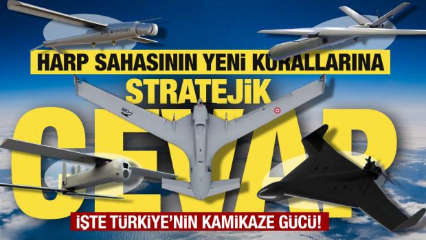 K2 d&uuml;nyada g&uuml;ndem oldu, peki diğerleri! İşte T&uuml;rkiye'nin kamikaze dronları
