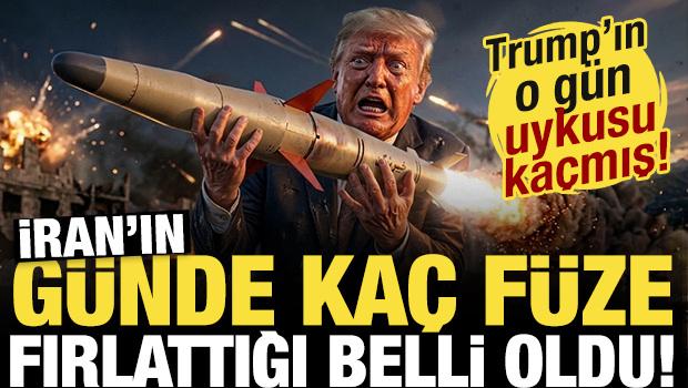 İran'ın g&uuml;nde ka&ccedil; f&uuml;ze ve dron fırlattığı belli oldu! En &ccedil;ok o g&uuml;nde fırlatmış...