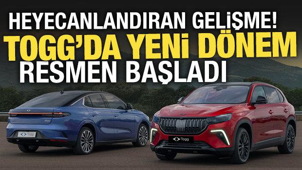 Togg'da yeni d&ouml;nem resmen başladı! İşte yapılan değişiklikler