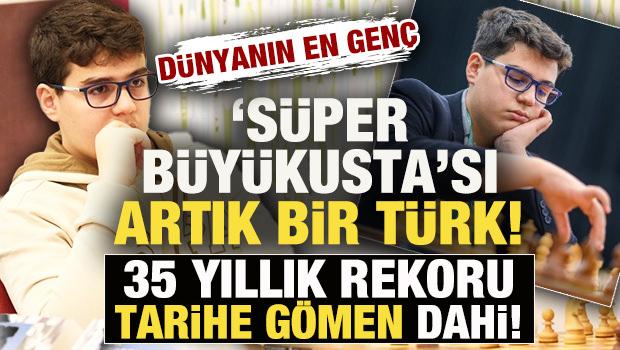 D&uuml;nyanın en gen&ccedil; 'S&uuml;per B&uuml;y&uuml;kusta'sı artık bir T&uuml;rk! 35 yıllık rekoru tarihe g&ouml;md&uuml;