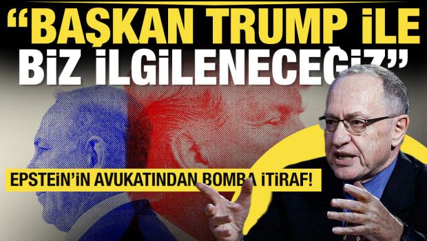 Epstein'in avukatı Dershowitz: Başkan Trump ile biz ilgileneceğiz