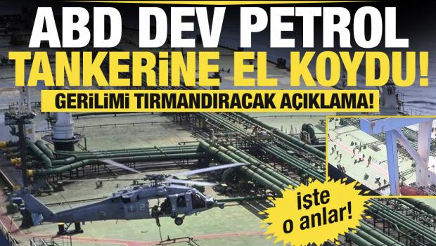 ABD, Hint Okyanusu'nda İran'dan petrol taşıyan gemiye el koydu