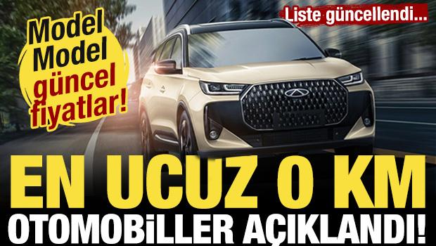 En ucuz 0 km ara&ccedil; fiyatları a&ccedil;ıklandı! İşte model model g&uuml;ncel liste...